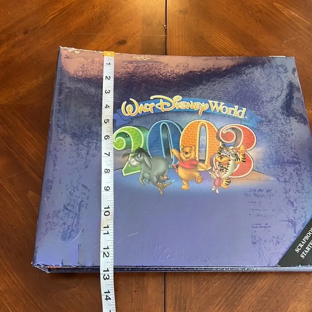 Walt Disney World 2003 Winnie the Pooh Scrapbook Starter Kit Vintage New
